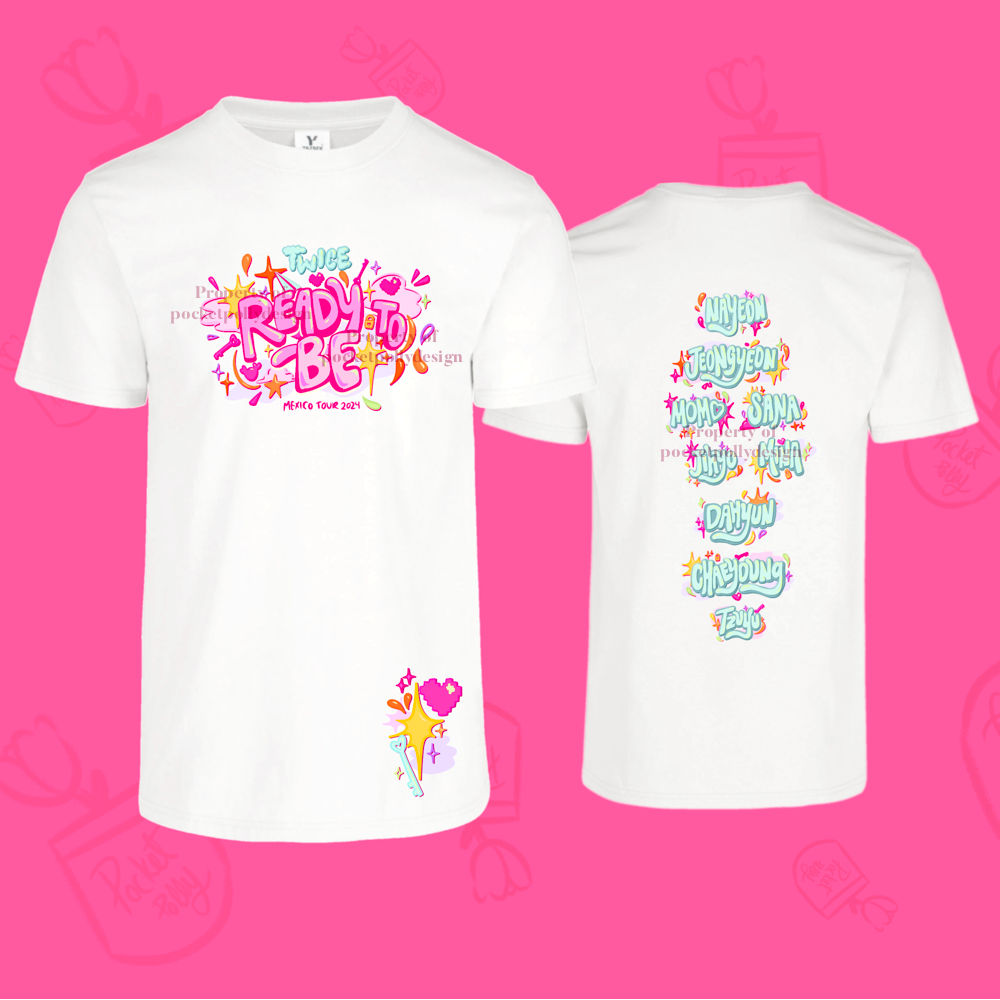 Twice ready Twice t シャツ Ready To Be Tour Twice Tshirt Twice ready Twice t シャツ Ready To Be Tour Twice Tshirt