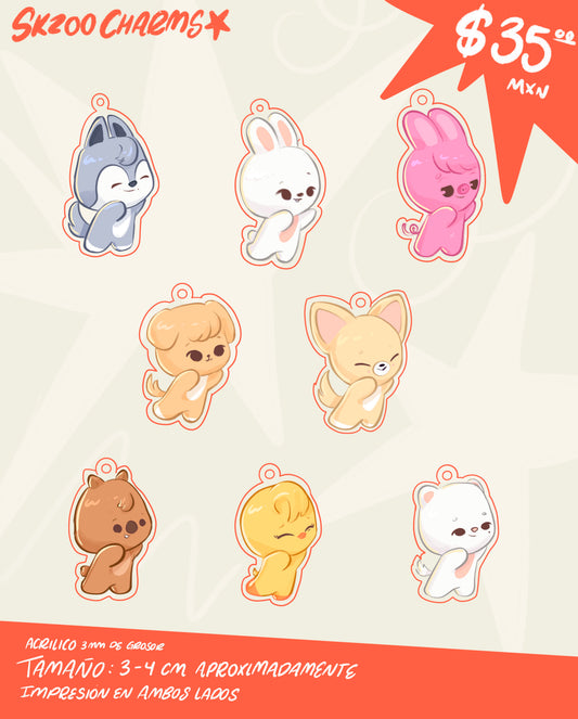 Skzoo charms