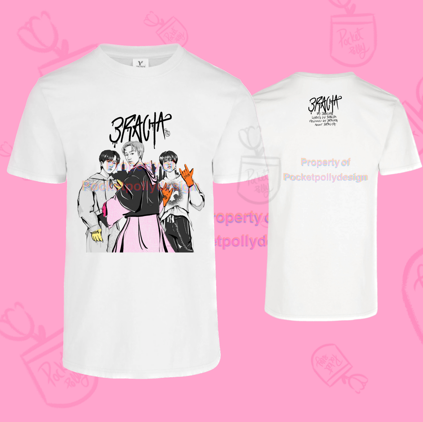 3Racha stray kids tshirt