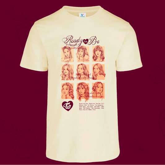 Twice Ready to be Portrait tshirt