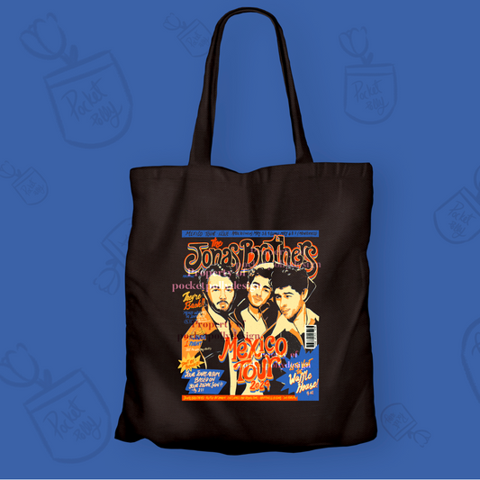 Jonas Brothers tour Magazine tote bag