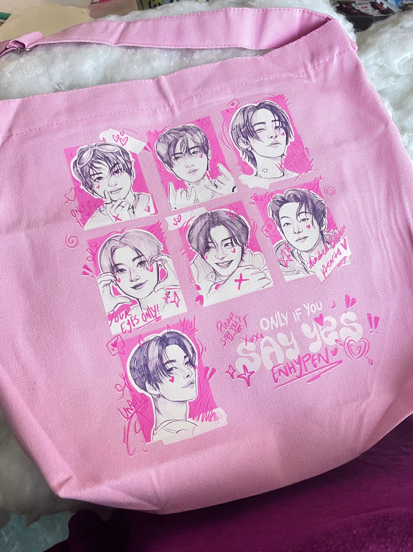 Enhypen Romance untold Tote
