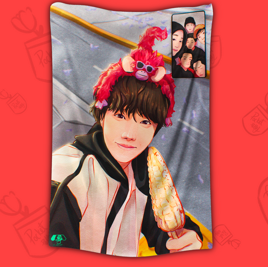 Jhope en Mexico Blanket