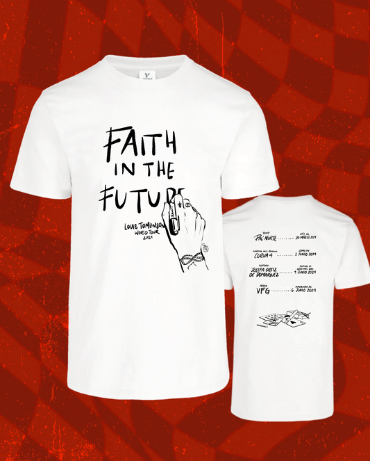 Louis Tomlinson Faith in the future Mexico Tour 2024 tshirt
