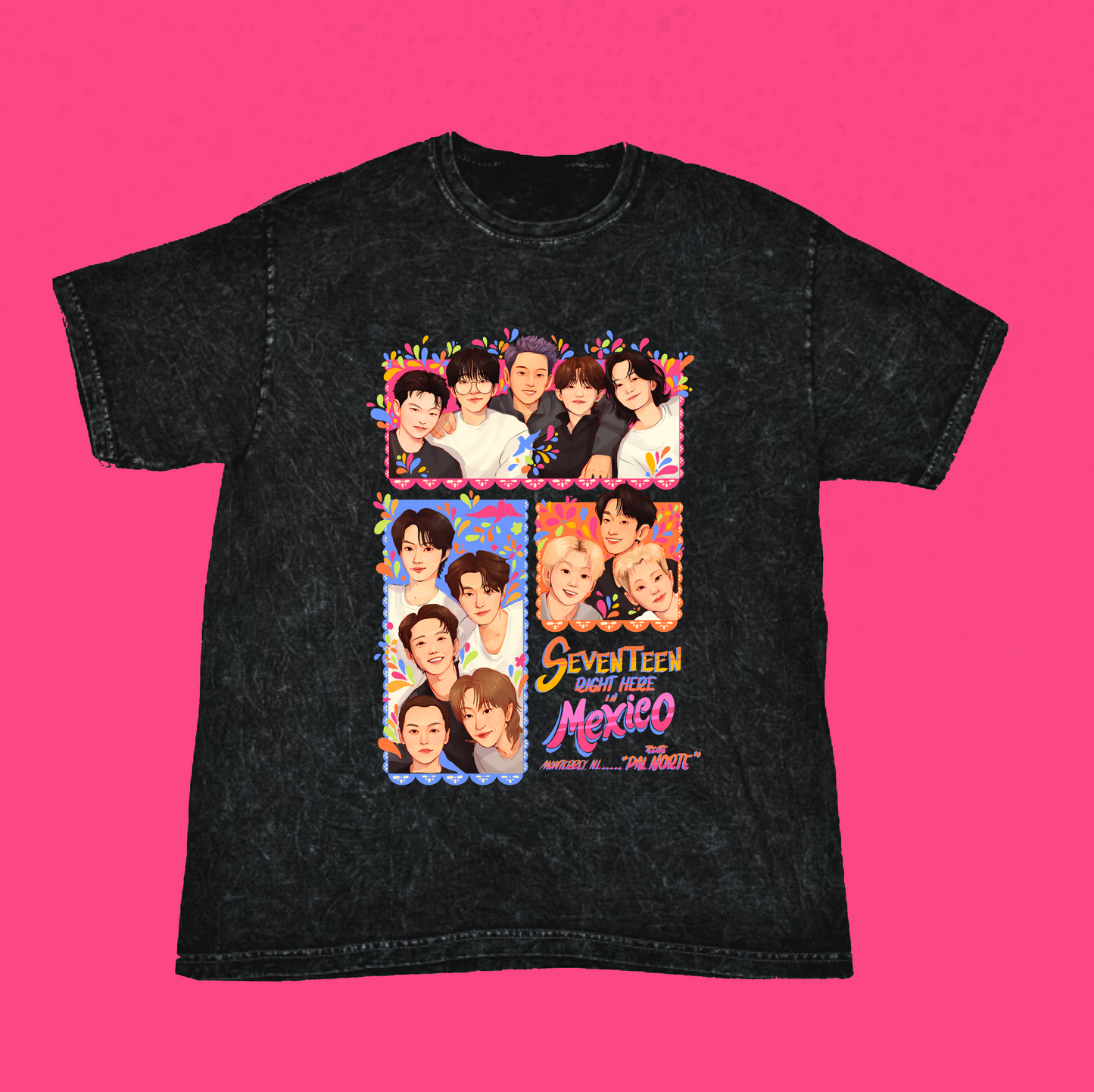 Seventeen right here in Mexico tshirt