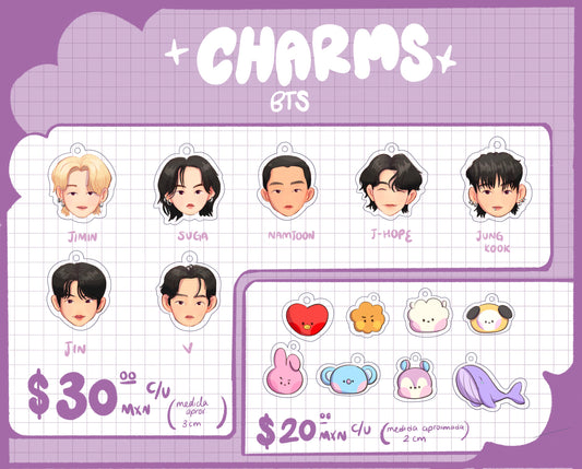 Bts charms