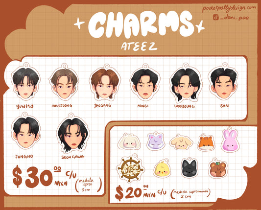 Ateez charms