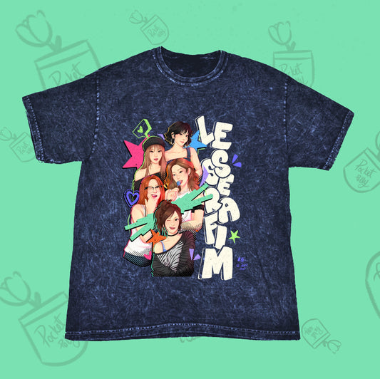 Lesserafim tshirt