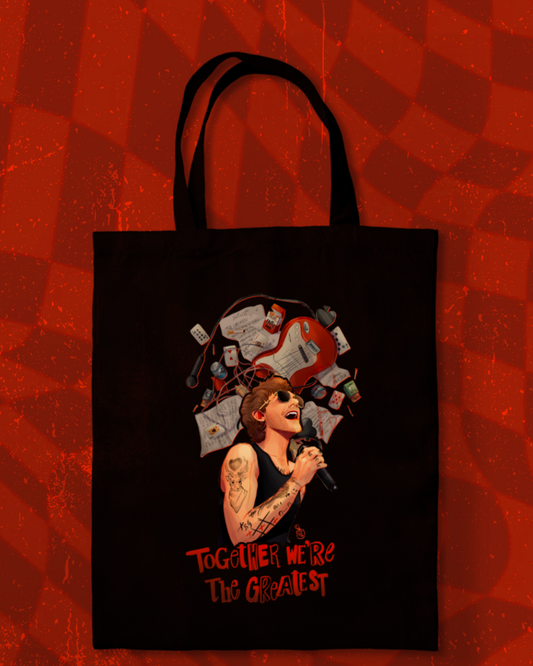 Louis Tomlinson together were the greatest tote bag