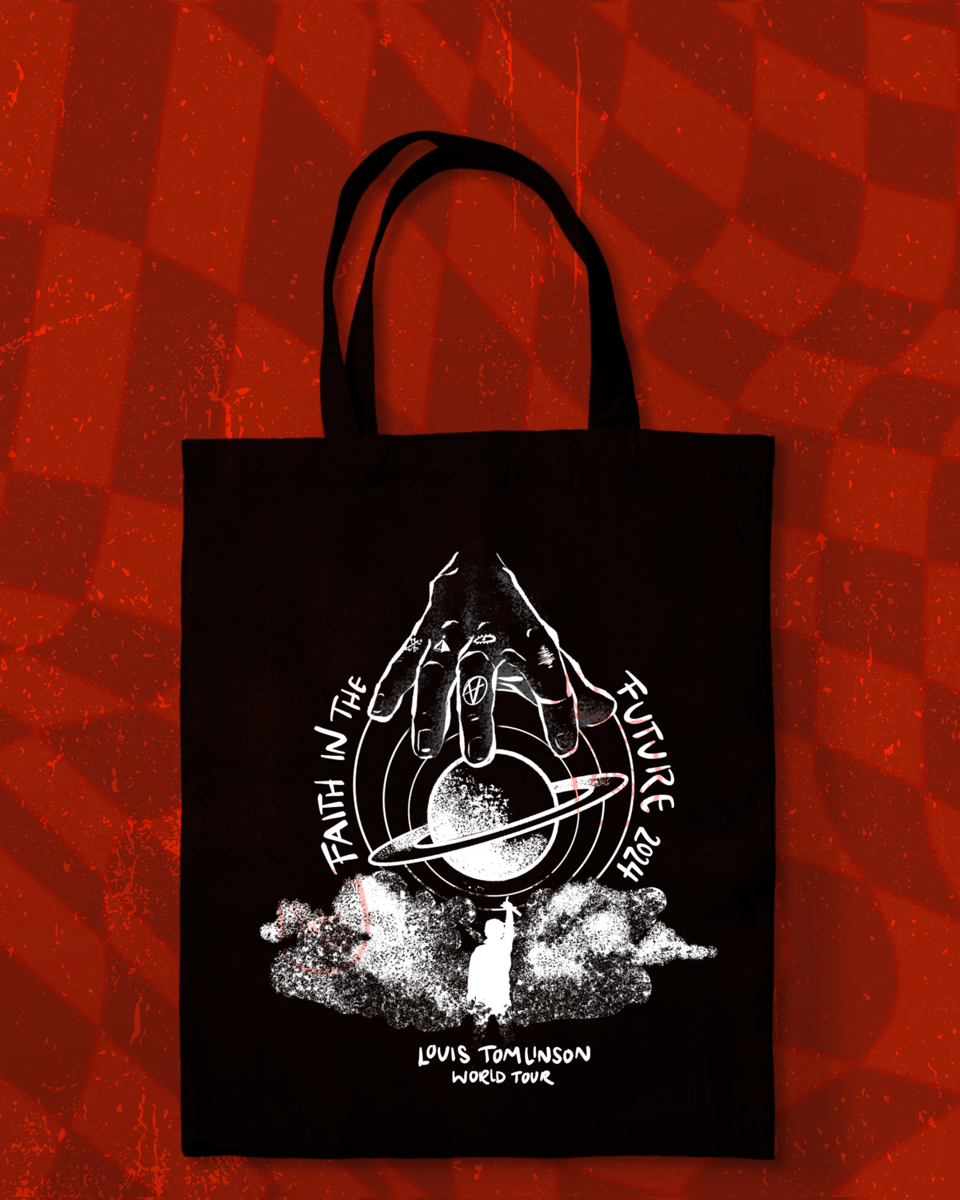 Louis Tomlinson Saturn tote bag