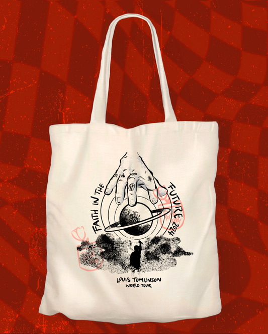 Louis Tomlinson Saturn tote bag