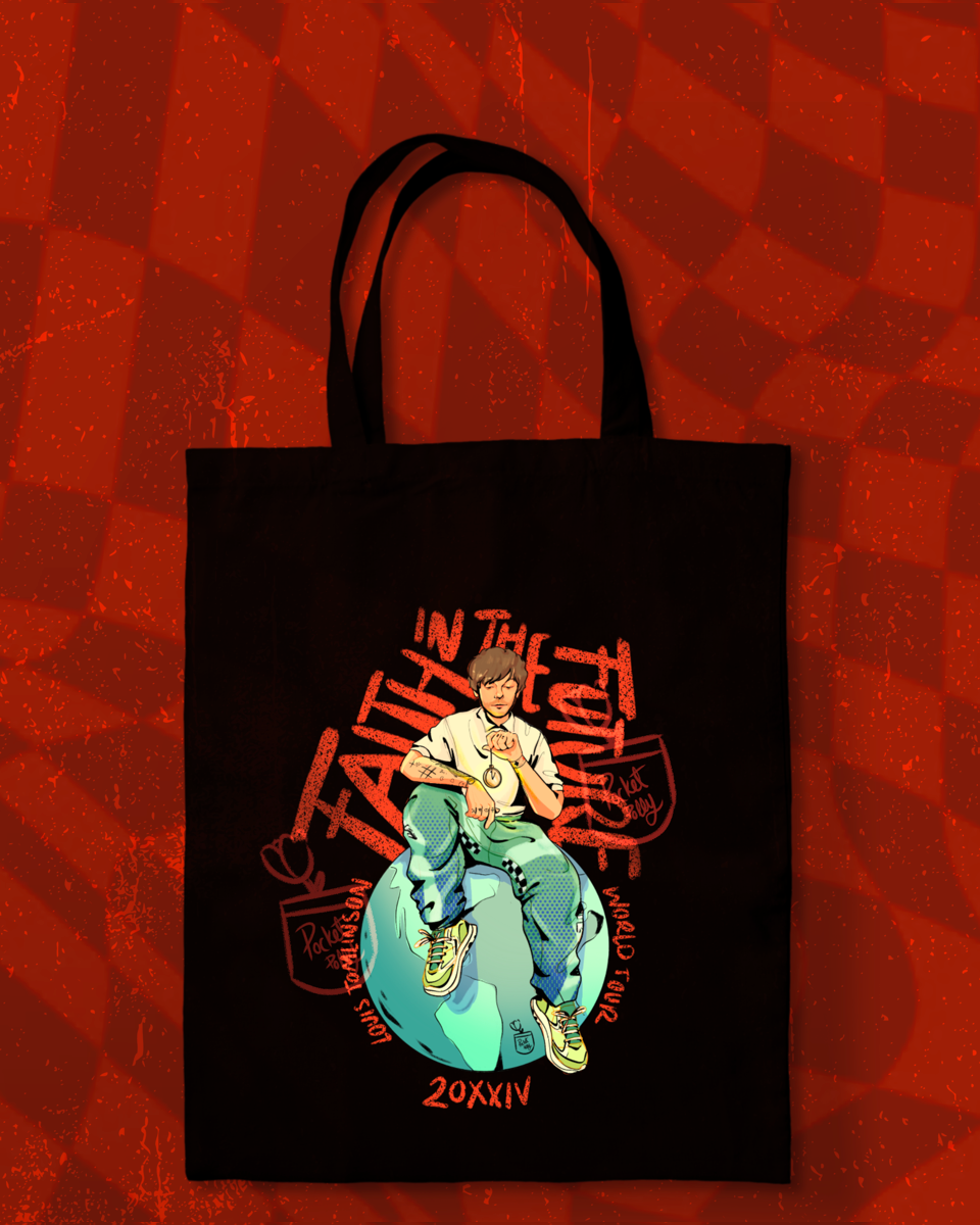 Louis Tomlinson FITF world Tote bag