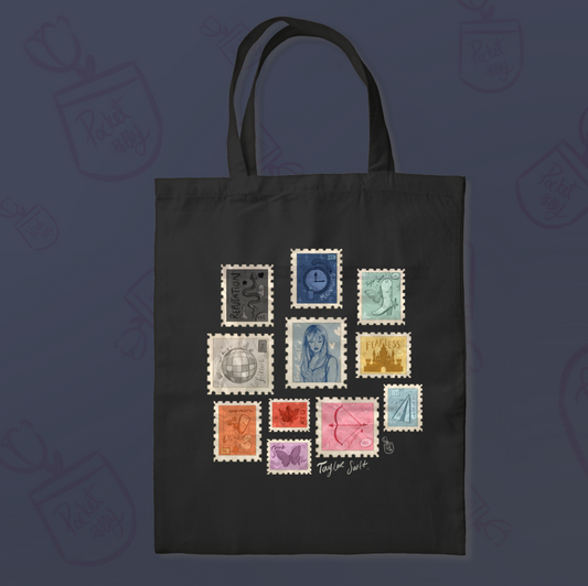 Taylor Swiftie the eras tour 2023 stamps Tote bag