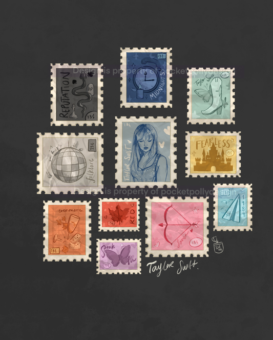 Taylor Swiftie the eras tour 2023 Sticker sheet