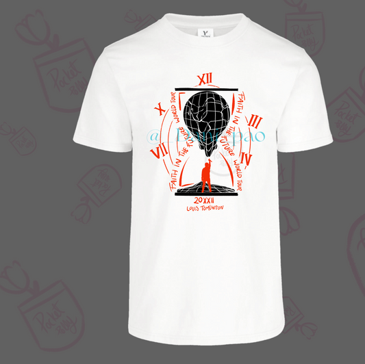 Louis Tomlinson World Tour 2023 World Clock tshirt