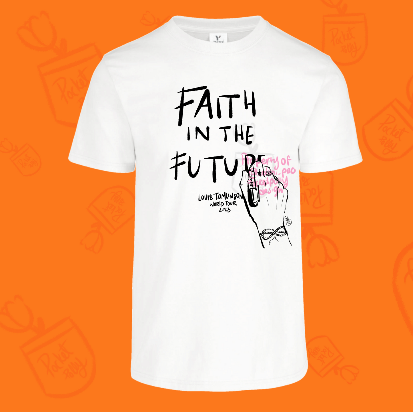 Louis Tomlinson Faith in the future World Tour 2023 tshirt