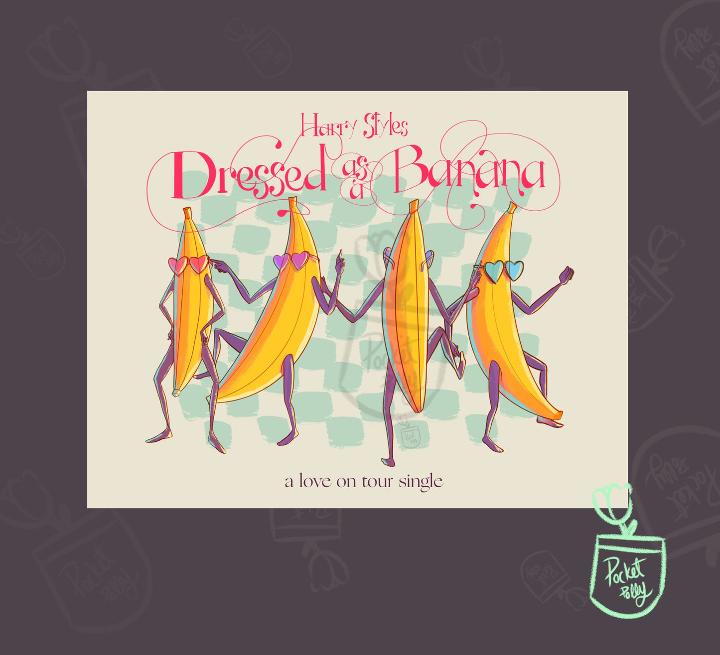Dressed as a banana T-shirt Harry styles