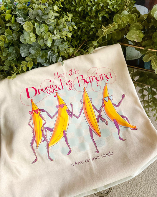 Dressed as a banana T-shirt Harry styles