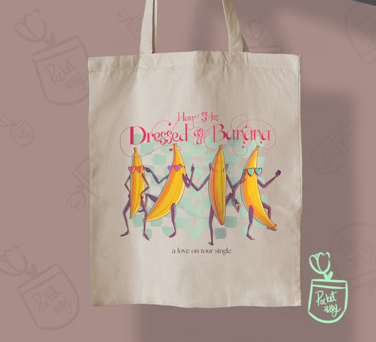 Dressed as a Banana Harry Styles Tote bag