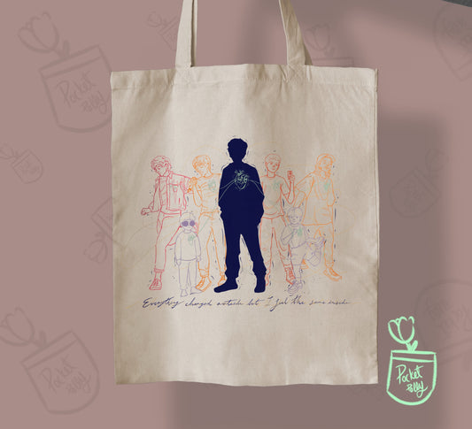 Louis Tomlinson change Tote bag