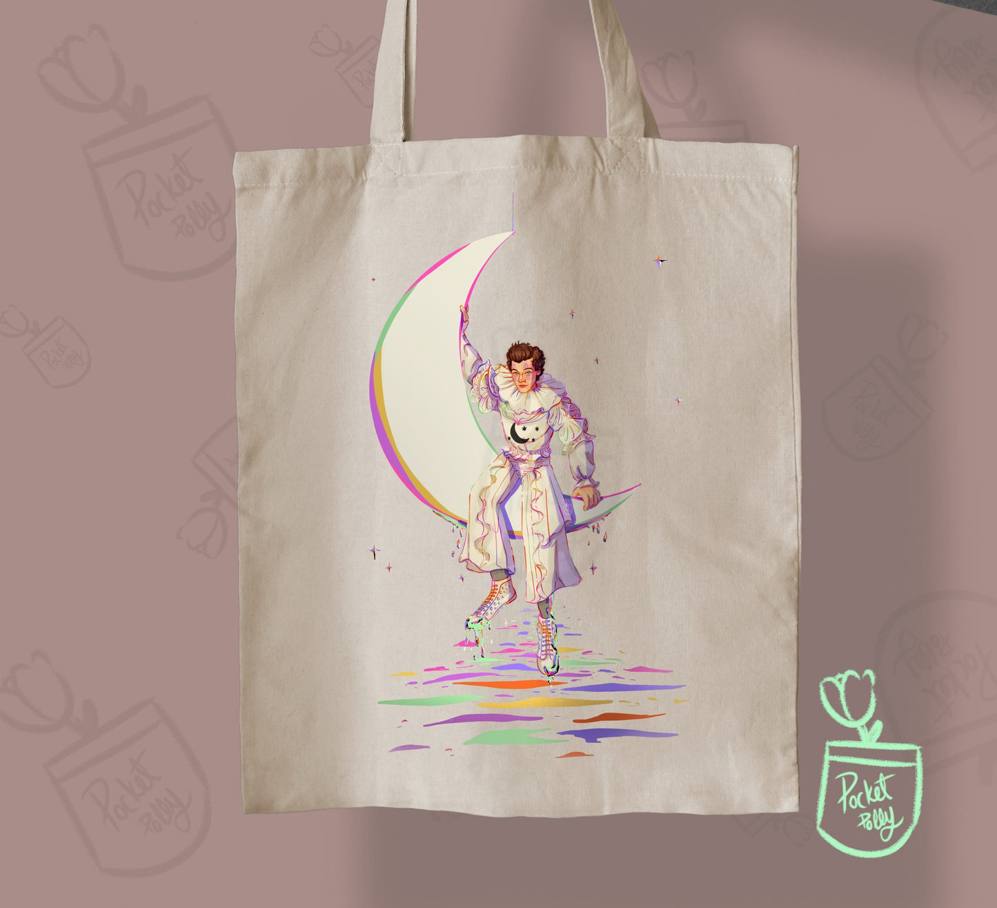Pierrot Harry Styles Tote bag