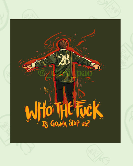 Louis Tomlinson Who the f*ck is gonna stop us now? T-shirt