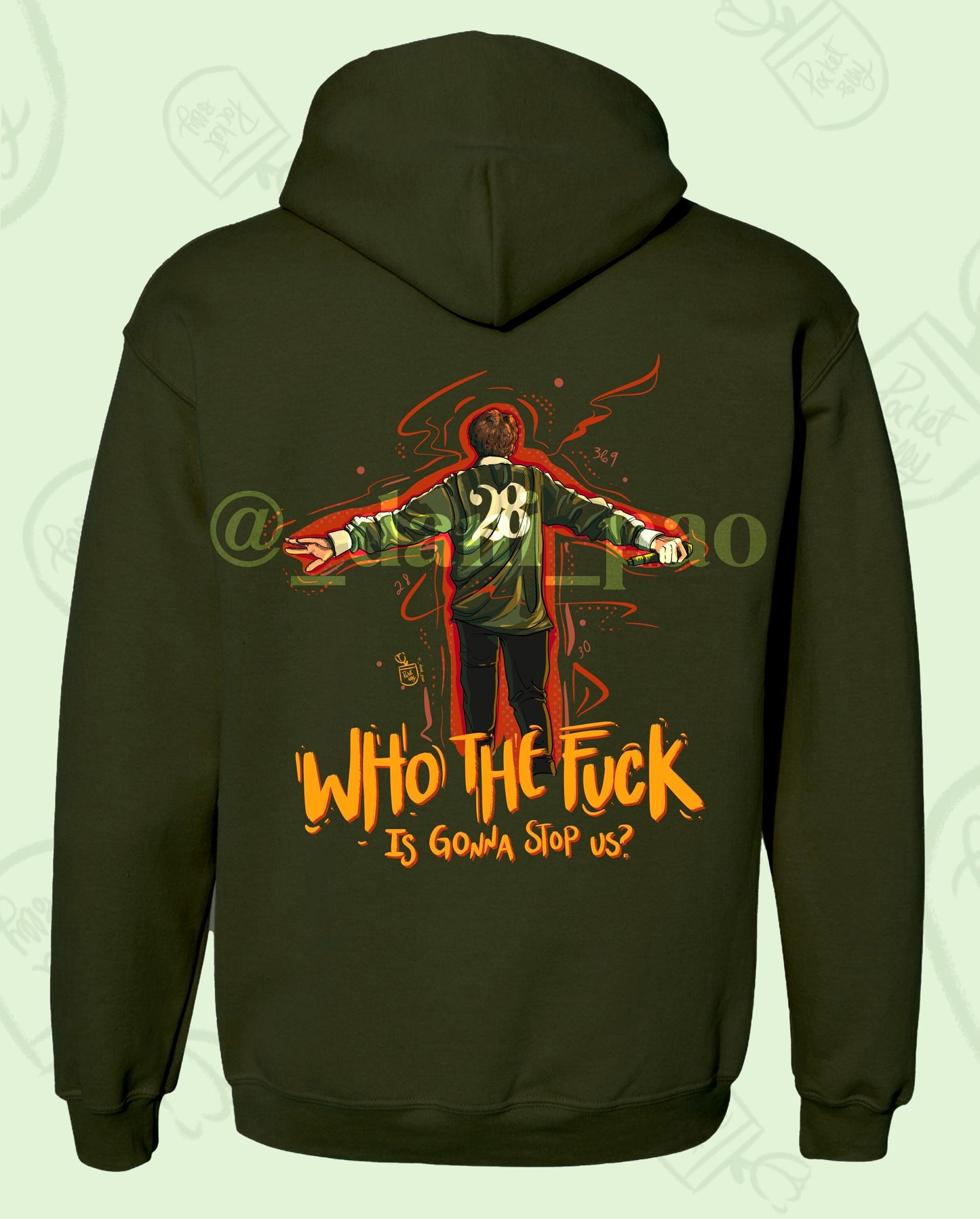 Who the f*ck is gonna stop us? Hoodie Louis Tomlinson Unisex Hoodie