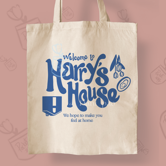 Welcome to harry's house Tote bag