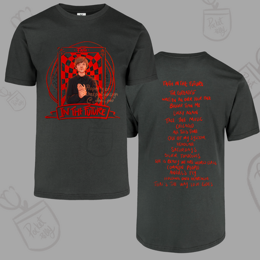 Louis Tomlinson Faith in the future card tshirt