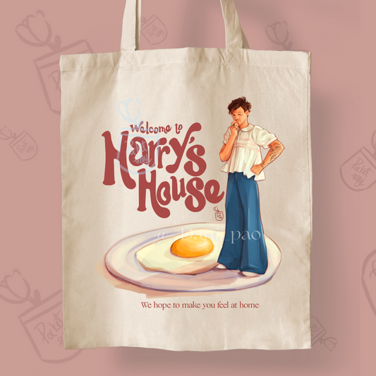 Harry's egg Tote bag