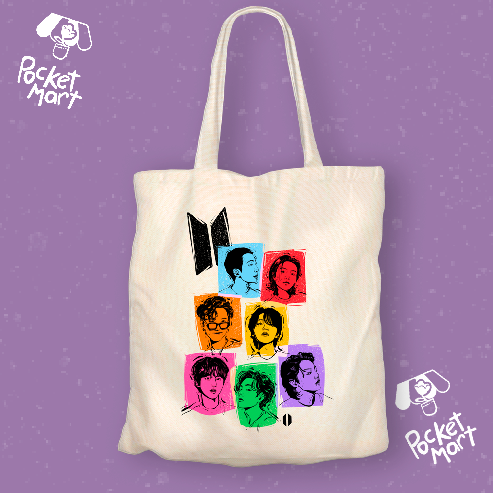 BTS tote bag