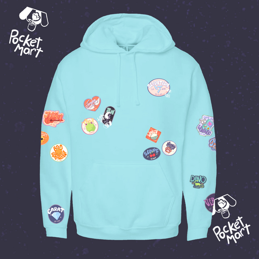 Seventeen Patches hoodie