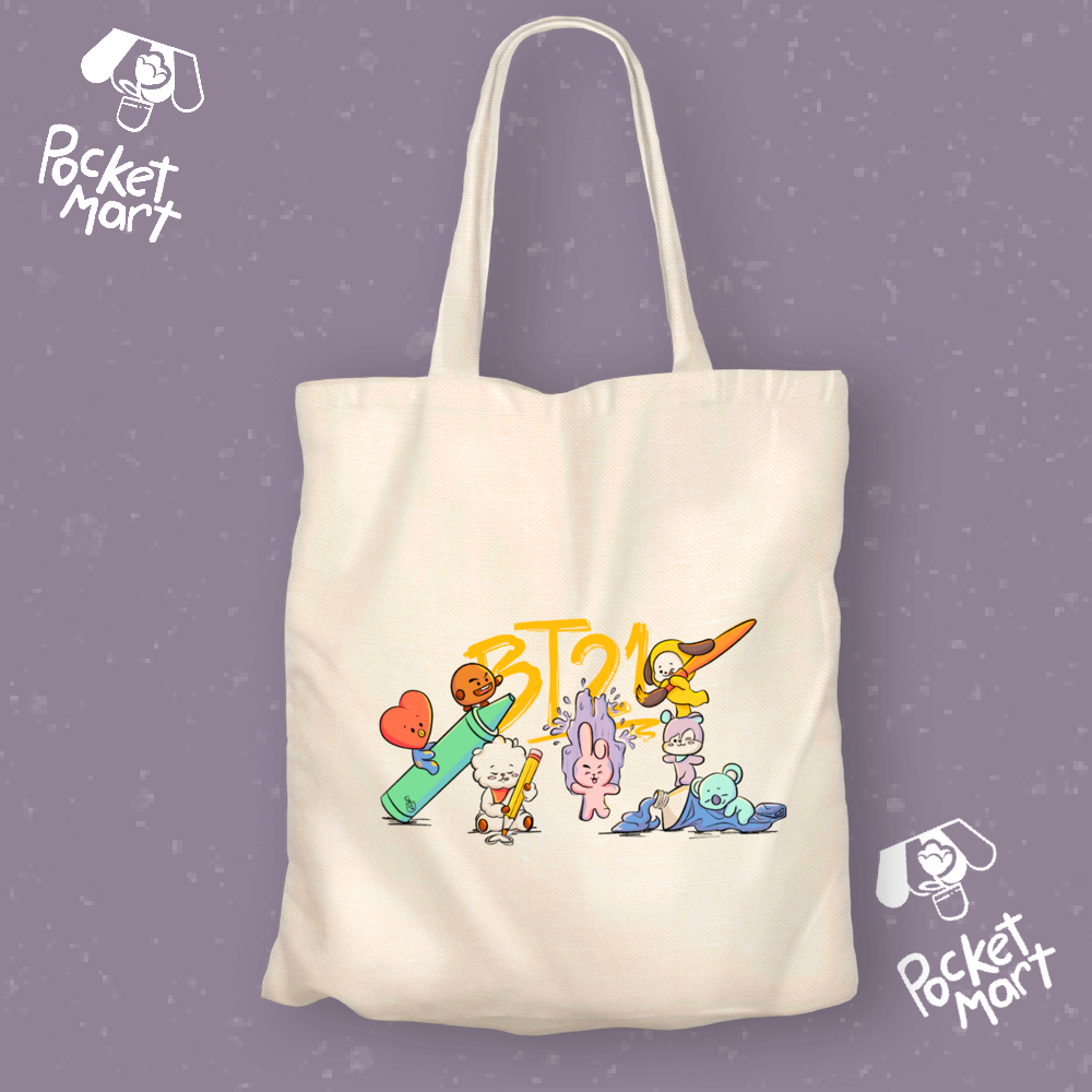 Bt21 Tote bag