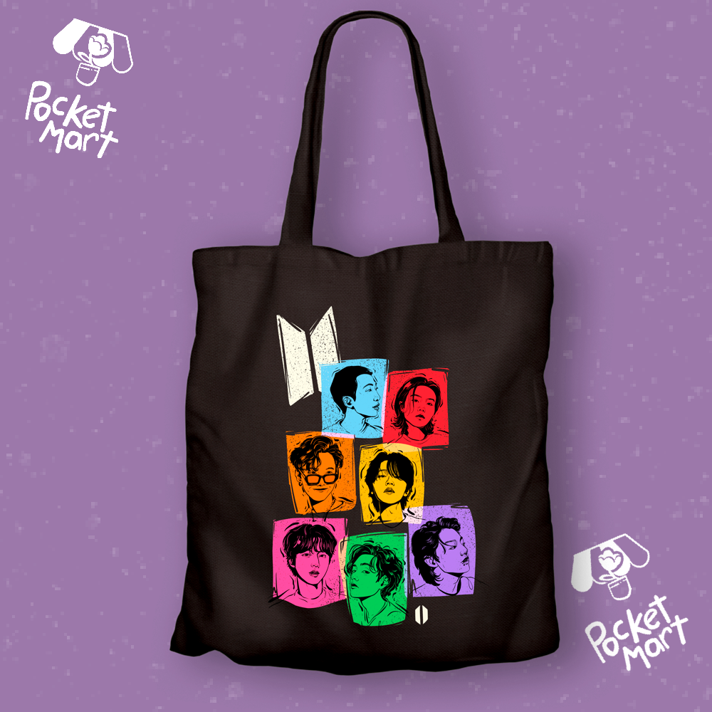 BTS tote bag