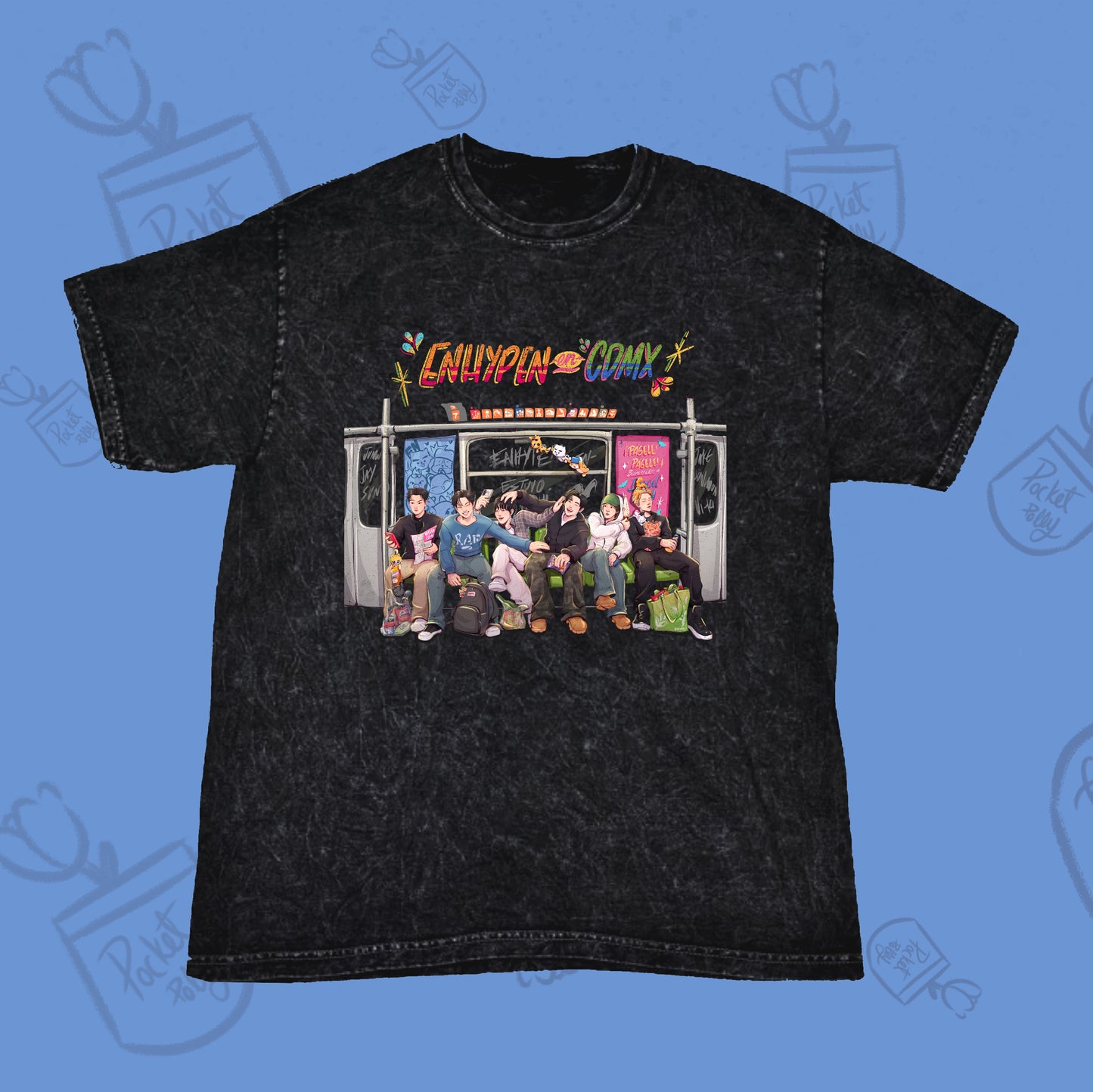 Enhypen metro tshirt