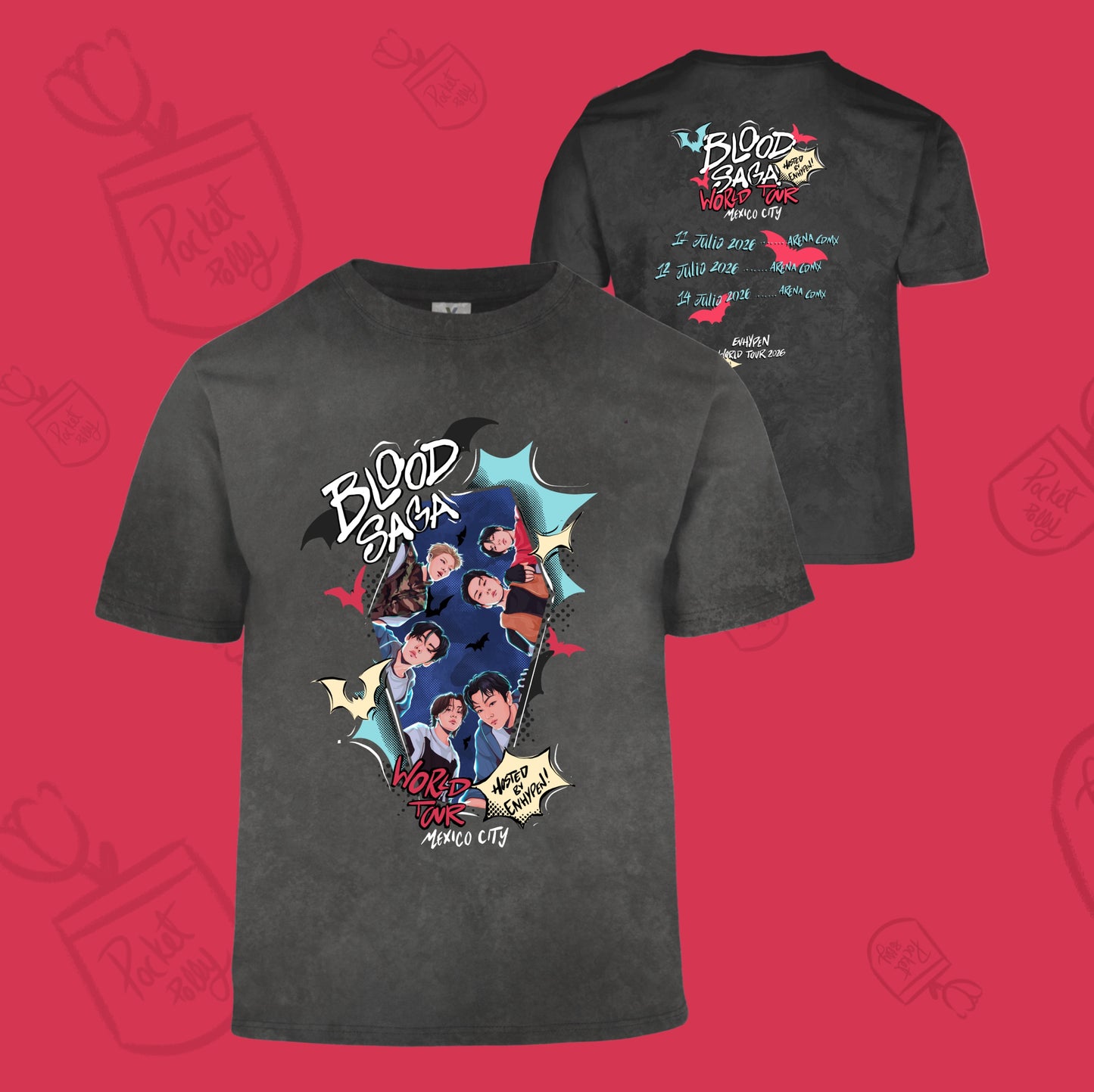 Enhypen Blood Saga tshirt