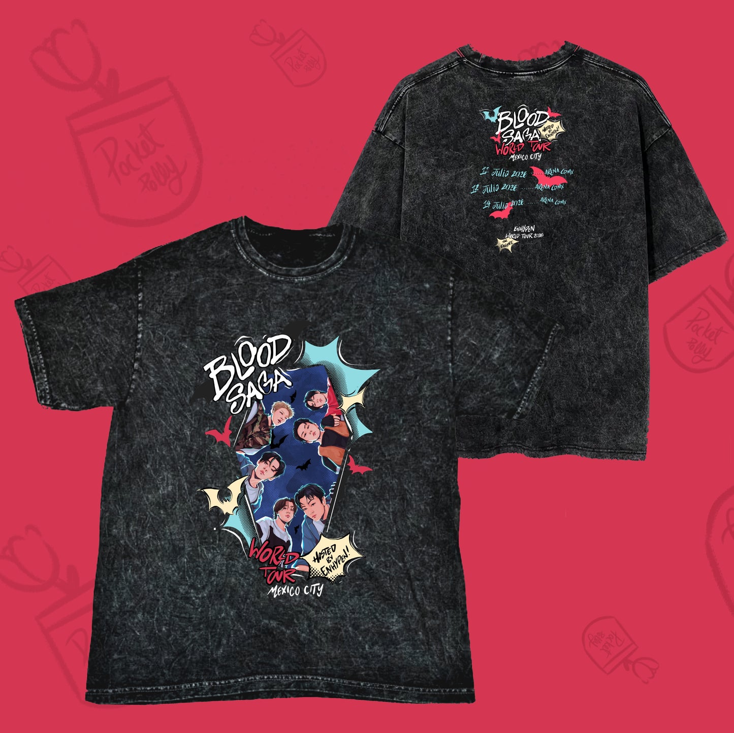 Enhypen Blood Saga tshirt