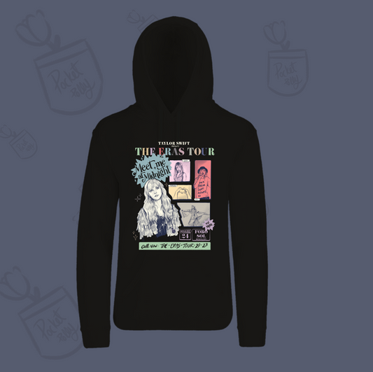Taylor Swiftie The eras tour 2023 Hoodie “flyer” colored