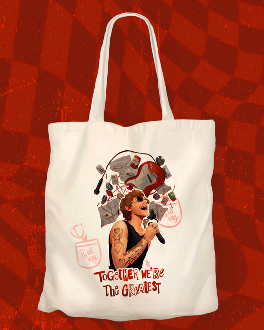 Louis Tomlinson together were the greatest tote bag