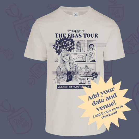 Taylor Swiftie the eras tour flyer T-shirt